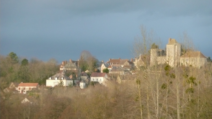 Vue de la route de Lapalisse - Chavroches