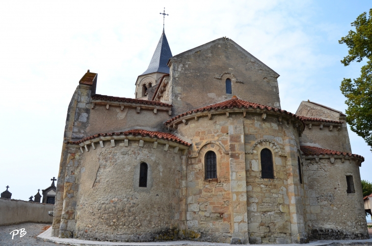 +église Sainte-Radegonde ( romane 12 Em Siècle ) - Cognat-Lyonne