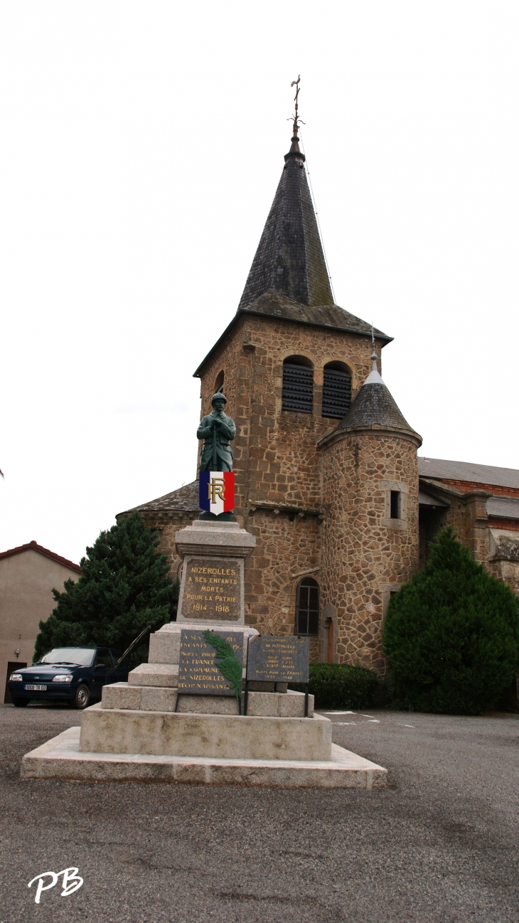 -église Romane St Blaise et St Barthélemy - Nizerolles