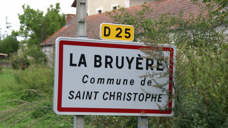 La Bruyère commune de Saint-Christophe