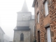 Photo suivante de Saint-Nicolas-des-Biefs vers l'église dans la brume