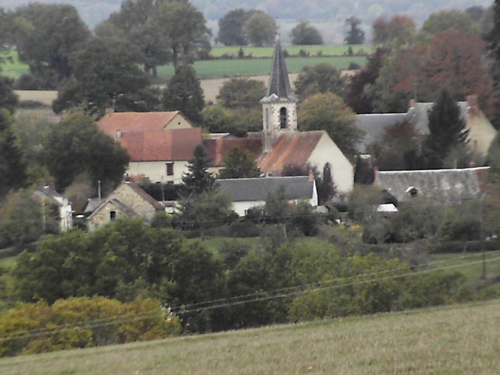 Village pris depris de 2kms sur les hauteurs de 