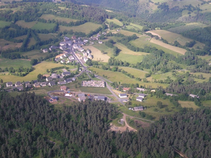 Lavastrie vue du ciel