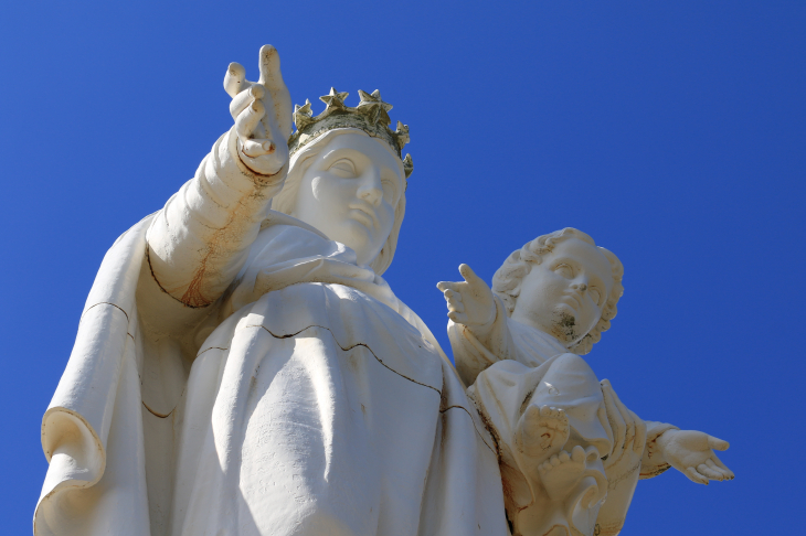 Vierge sur le rocher de Bonnevie - Murat