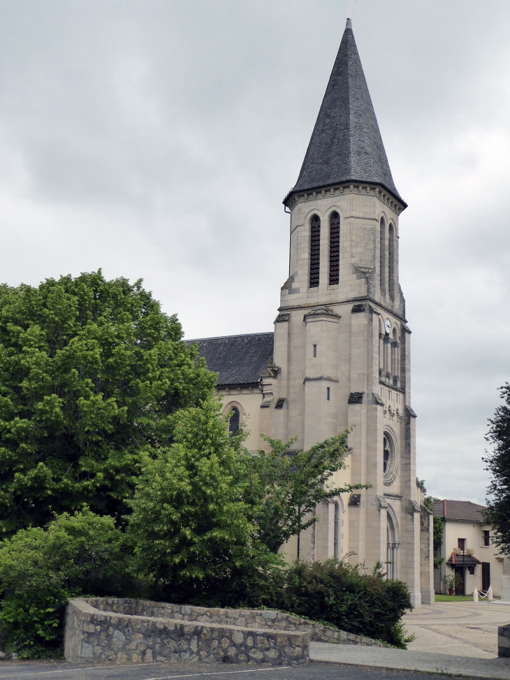 L'église - Quézac