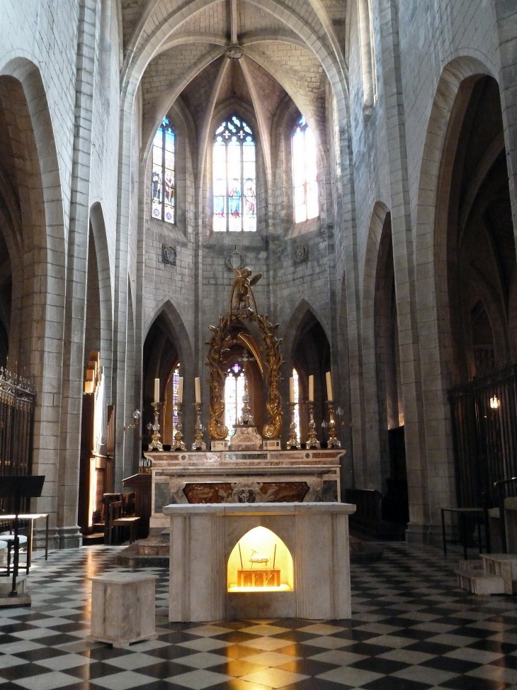 L'intérieur de la cathédrale - Saint-Flour