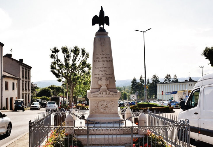 Monument-aux-Morts - Bas-en-Basset