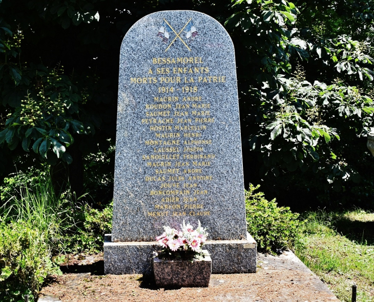 Monument-aux-Morts - Bessamorel