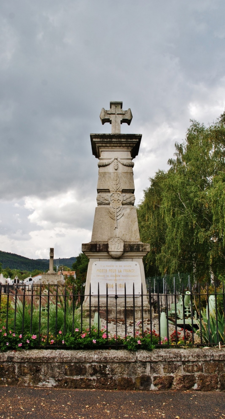 Monument aux Morts - Coubon