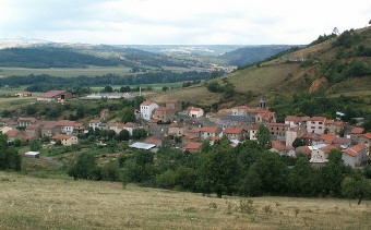 Vue général bourg - Grenier-Montgon