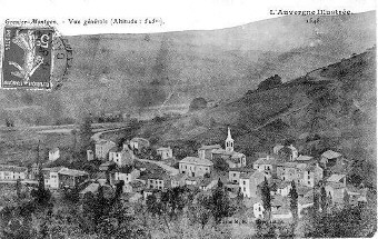 Coté sud 1900 - Grenier-Montgon