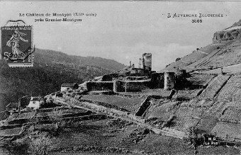 Château montgon 1900 - Grenier-Montgon