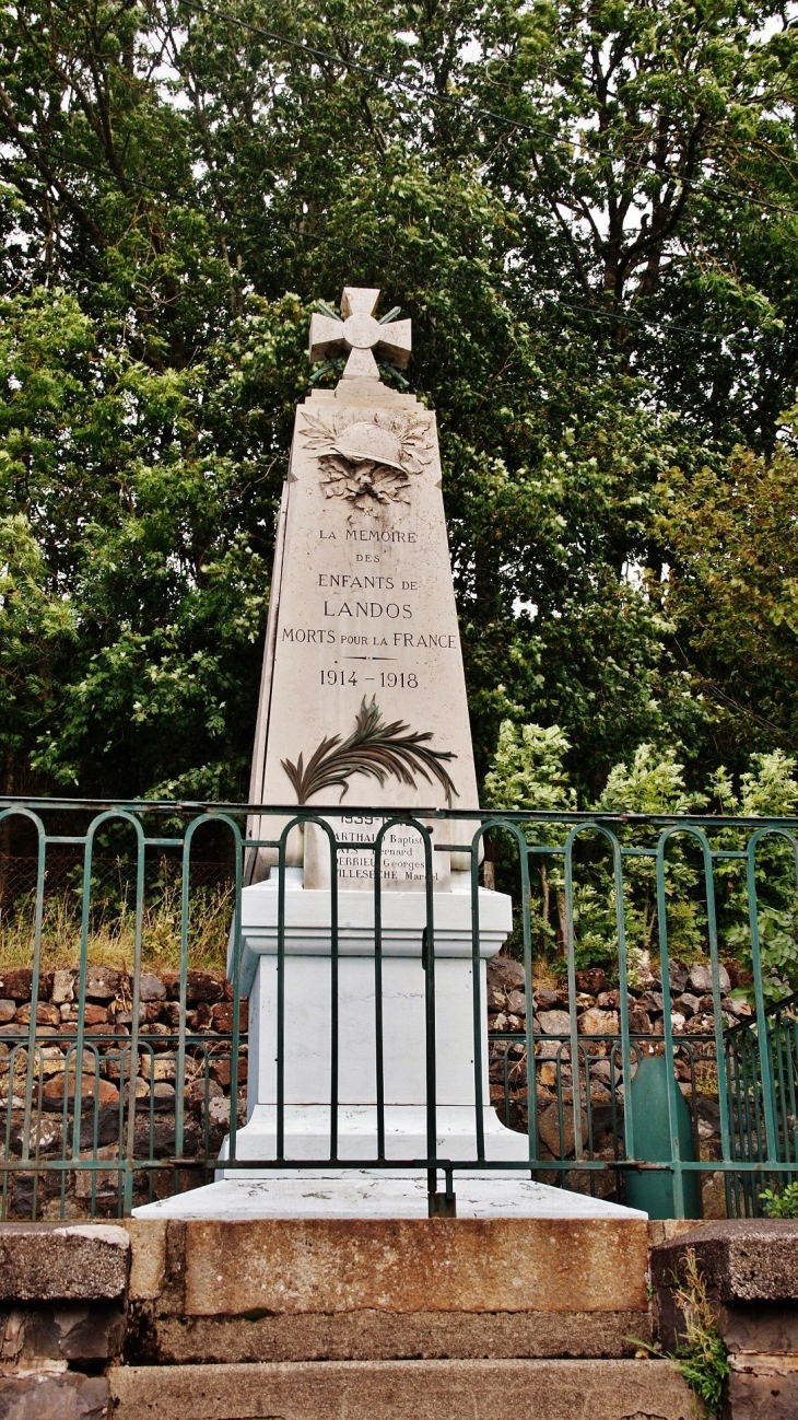 Monument aux Morts - Landos