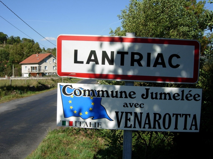 Vers Lantriac...