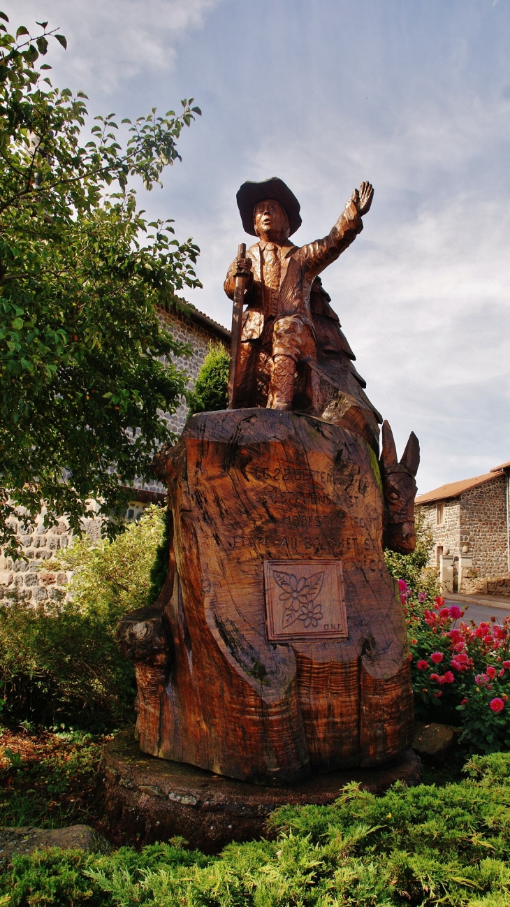 Sculpture ( Louis-Stevenson ) - Le Bouchet-Saint-Nicolas