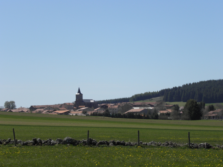 Le Bouchet Saint Nicolas vue coté Est - Le Bouchet-Saint-Nicolas