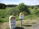 Borne limite départements (St.Agrève, Ardèche et Le Chambon-sur-Lignon, Haute-Loire)