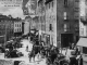 Photo suivante de Le Monastier-sur-Gazeille La place de la fromagerie, vers 1910 (carte postale ancienne).