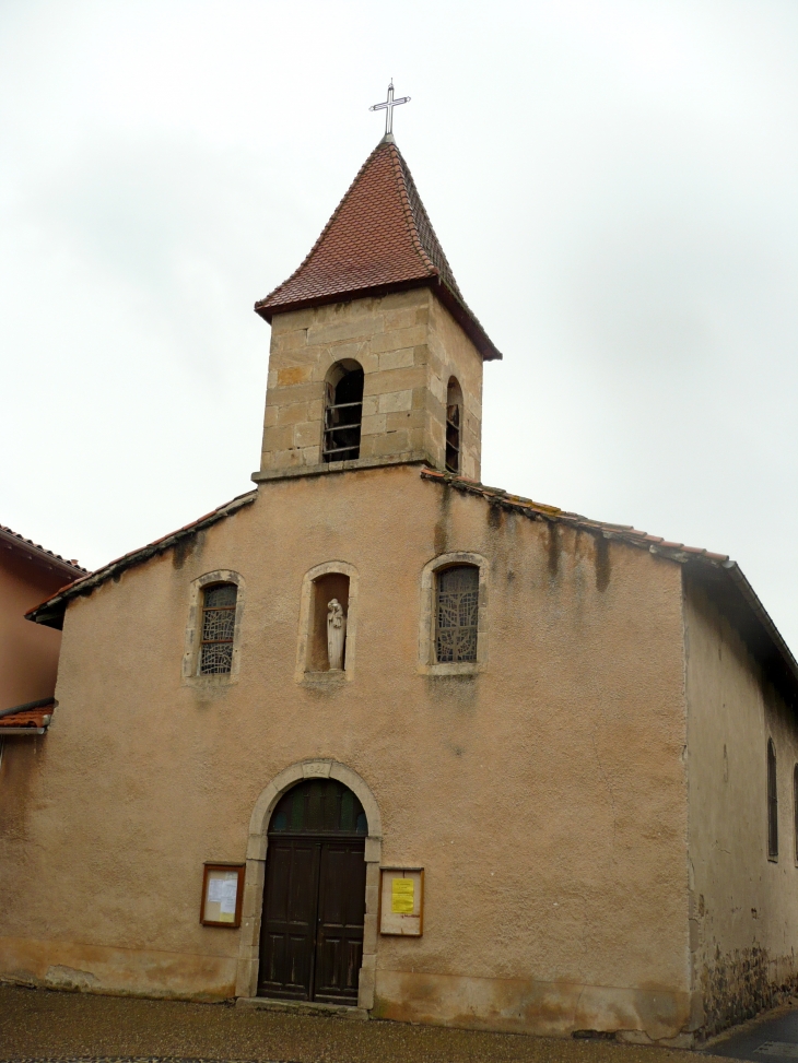 Eglise Saint François Régis (XIX°) dédiée à Saint Victor - Le Monteil