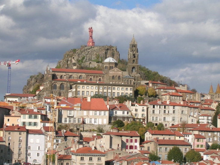 Le rocher de la Vierge - Le Puy-en-Velay