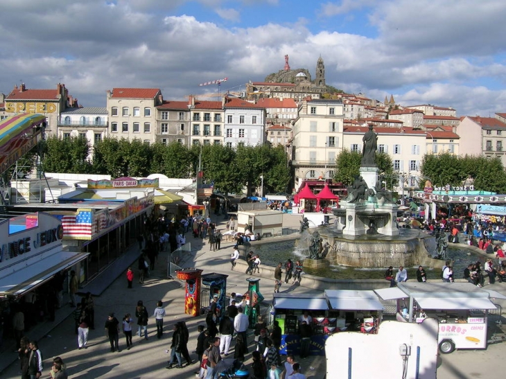 La fête foraine - Le Puy-en-Velay