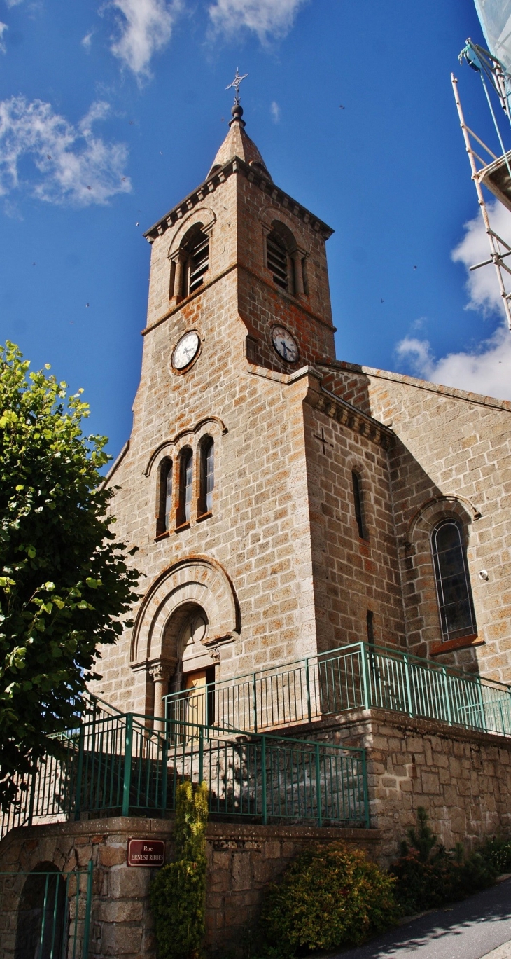 <église Saint-Philibert - Les Estables