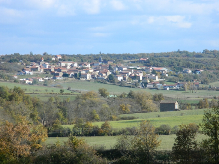 Lorlanges vue depuis Vernassal