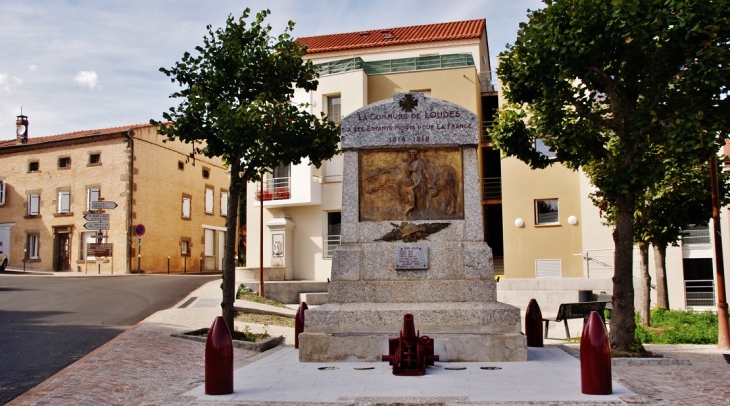 Monument aux Morts - Loudes