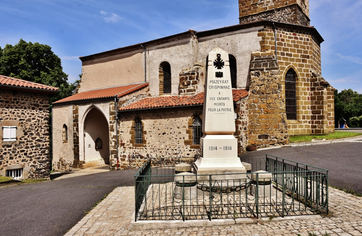 Monument-aux-Morts - Mazeyrat-d'Allier