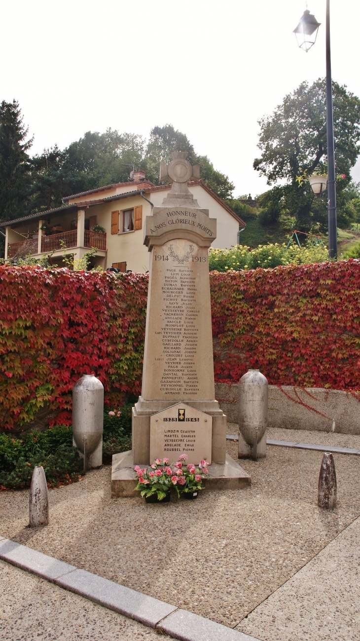 Monument aux Morts - Monistrol-d'Allier