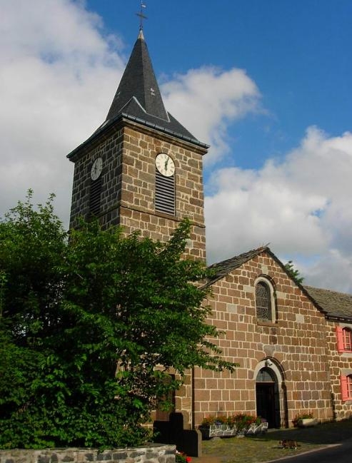 Clocher et église de Moudeyres