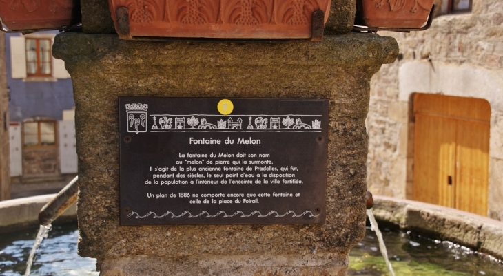 Fontaine du Melon - Pradelles