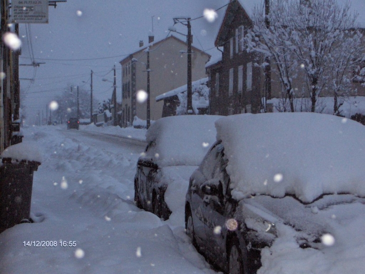 Neige - Saint-Georges-d'Aurac