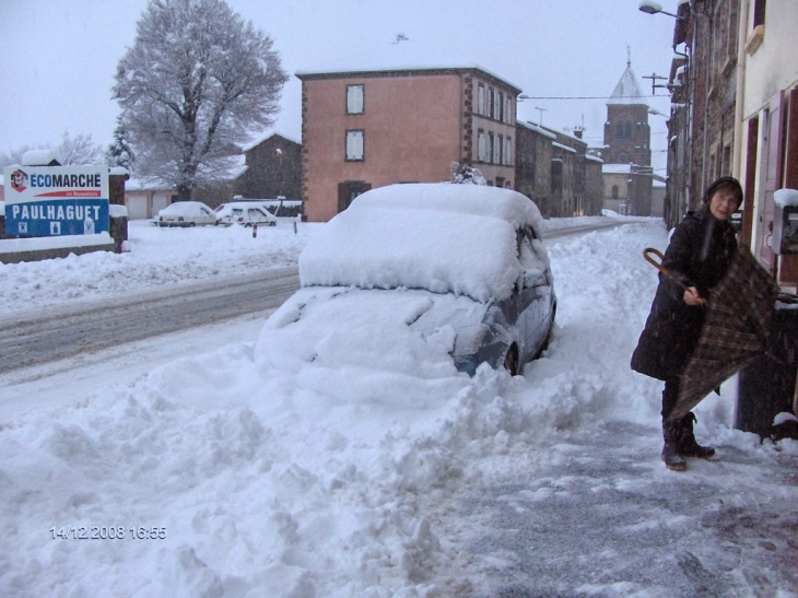 Neige - Saint-Georges-d'Aurac