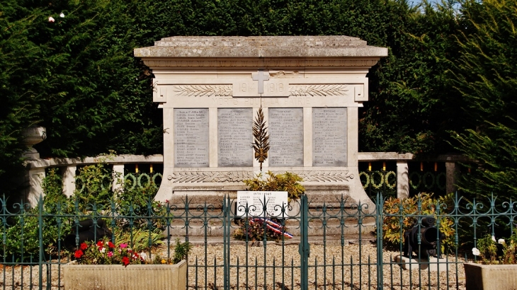 Monument aux Morts - Saint-Jean-de-Nay