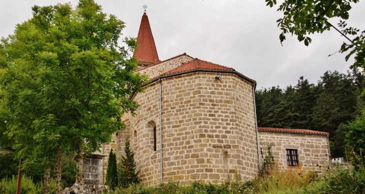 +église Saint-Prejet - Saint-Préjet-d'Allier