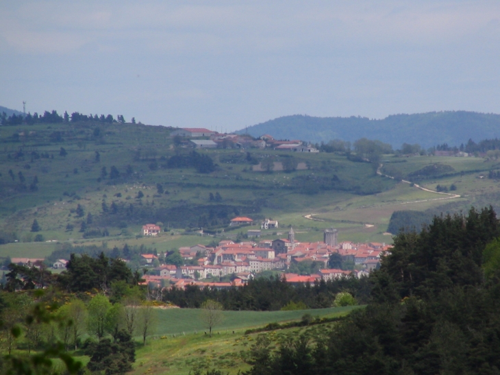 Saugues vu de Pontajou