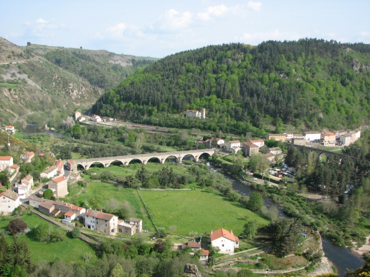 L'Allier à Chapeauroux et Le Nouveau Monde - Saugues