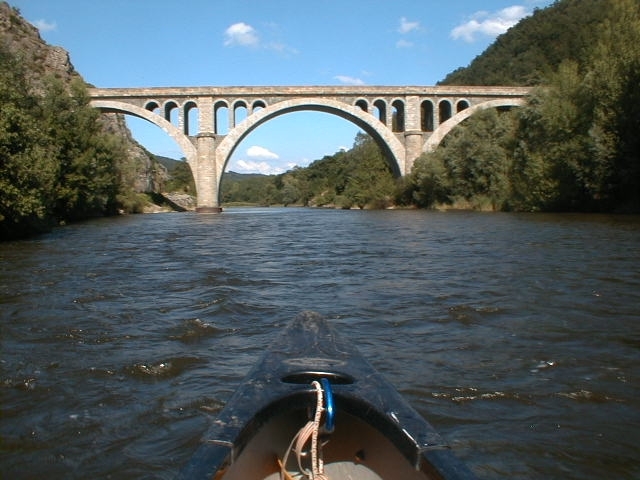 Le pont de Chambon - Vorey