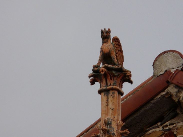 Détail de l'église - Apchat