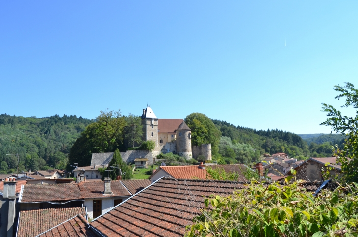 Château de Chateldon ( 12 Em Siècle ) - Châteldon