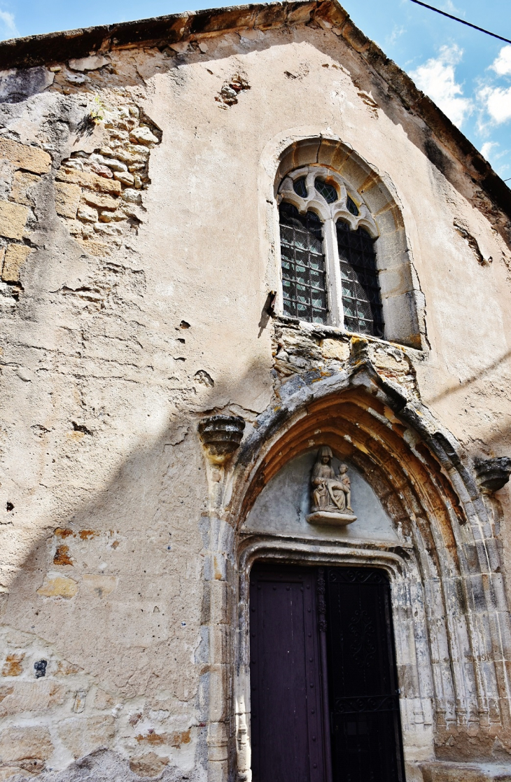  -église St Eutrope - Collanges