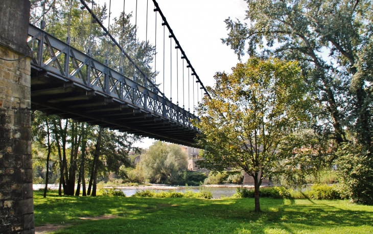 Pont sur L'Allier - Coudes