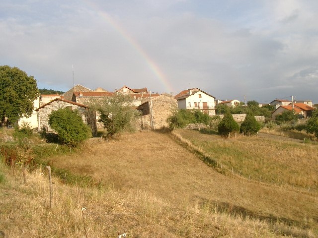 Esteil avec arc en ciel