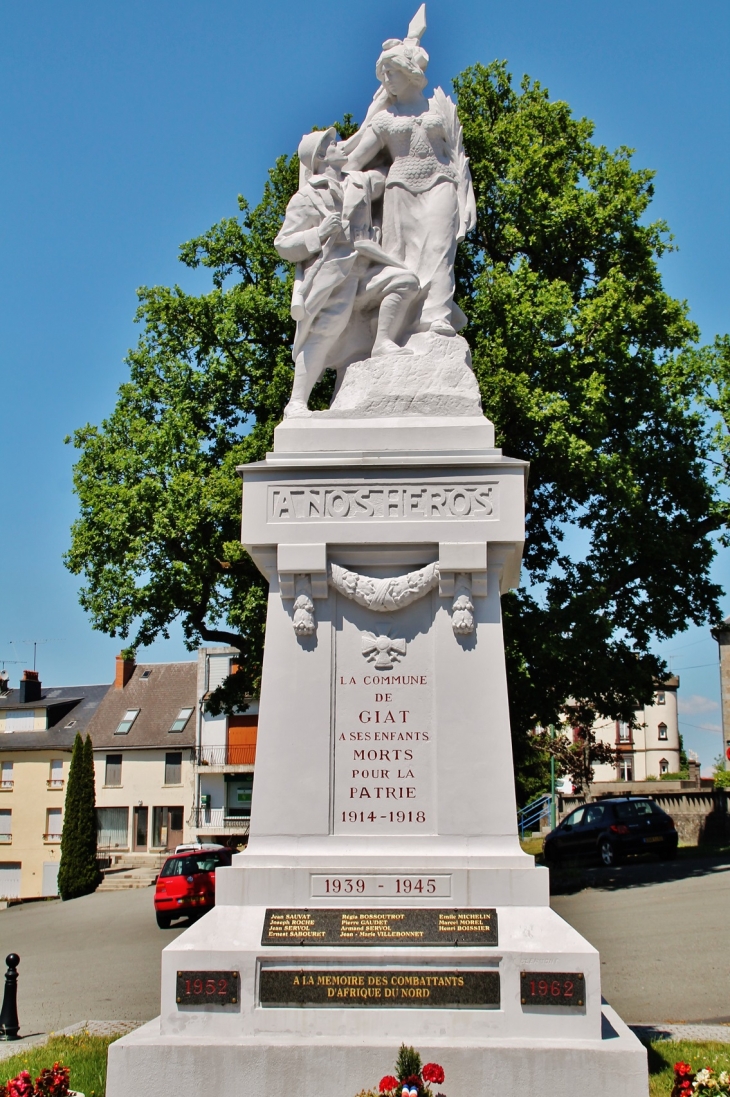 Monument-aux-Morts - Giat