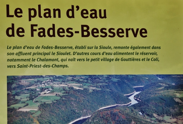 Plan d'eau de Fades- Besserve - Miremont