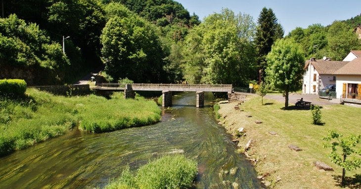  Pont sur La Sioule - Montfermy