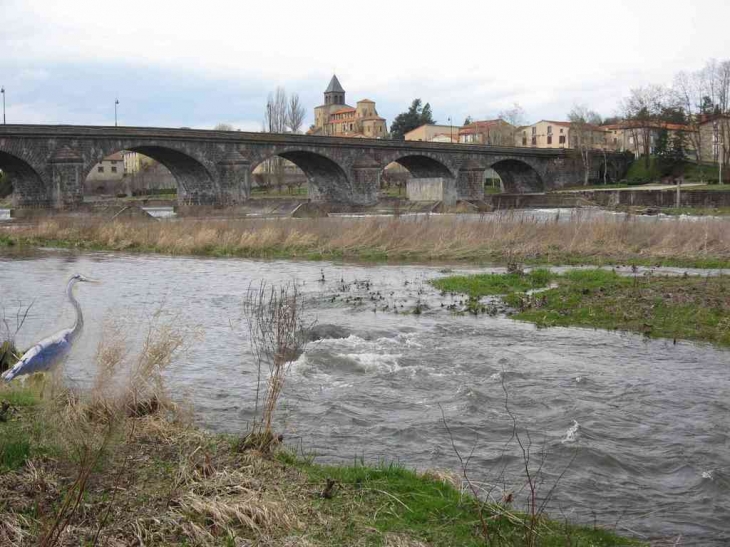 Le pont sur l'allier - Pont-du-Château