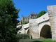 Vue du Château depuis le pont de la Monne