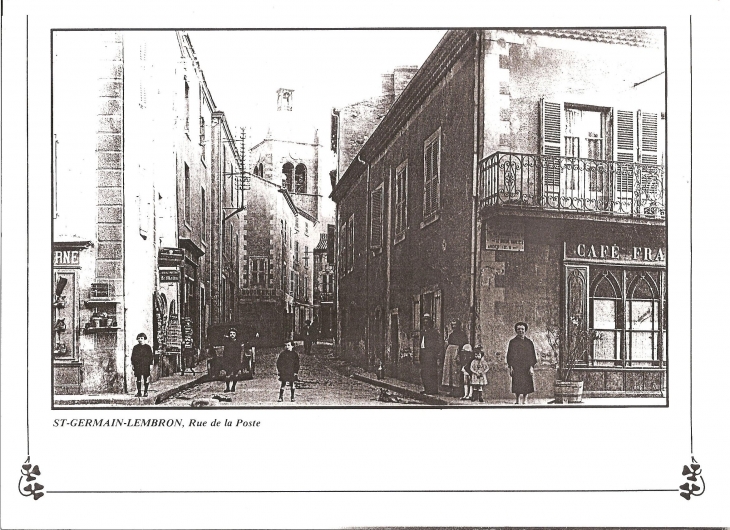 Rue de la Poste - Saint-Germain-Lembron